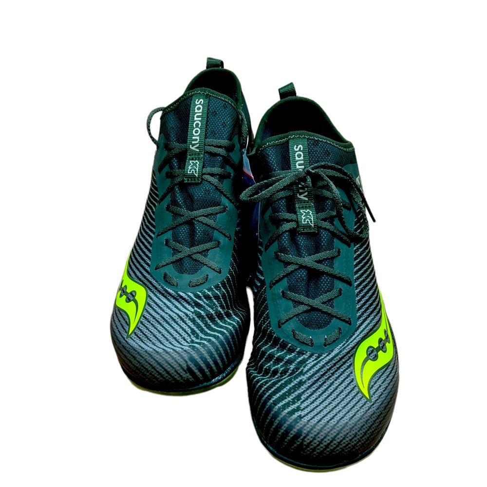 Saucony Men's Havok XC2 Track Shoe Size 12 Black/Citron S29049-4